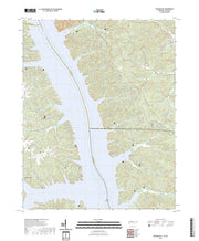 US Topo 7.5-minute map for Rushing Bay TNKY