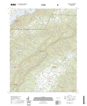 US Topo 7.5-minute map for Shady Valley TNVA