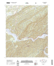 US Topo 7.5-minute map for Tallassee TN