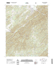 US Topo 7.5-minute map for Tellico Plains TNNC