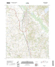 US Topo 7.5-minute map for Trenton TN