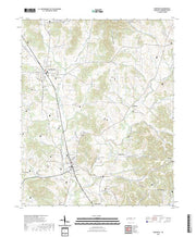 US Topo 7.5-minute map for Wartrace TN