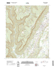 US Topo 7.5-minute map for Whitwell TN