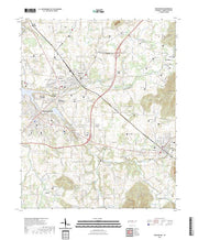 US Topo 7.5-minute map for Winchester TN