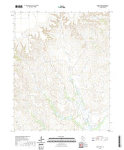 US Topo 7.5-minute map for Adobe Creek TX