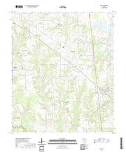 US Topo 7.5-minute map for Alba TX