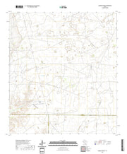 US Topo 7.5-minute map for Albercas Ranch TX