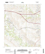 US Topo 7.5-minute map for Aledo TX