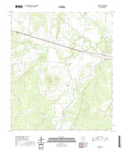 US Topo 7.5-minute map for Algerita TX