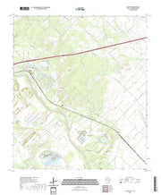 US Topo 7.5-minute map for Alleyton TX