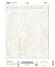 US Topo 7.5-minute map for Allison TXOK