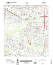 US Topo 7.5-minute map for Almeda TX