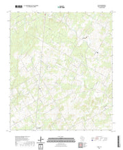 US Topo 7.5-minute map for Alum TX