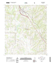 US Topo 7.5-minute map for Alvord TX