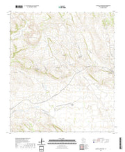 US Topo 7.5-minute map for Amarilla Mountain TX