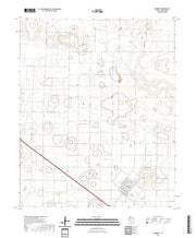 US Topo 7.5-minute map for Amherst TX