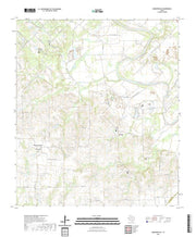 US Topo 7.5-minute map for Ammannsville TX