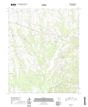 US Topo 7.5-minute map for Annona TX