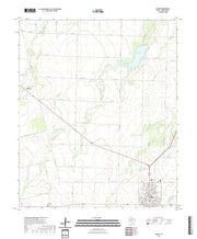 US Topo 7.5-minute map for Anson TX