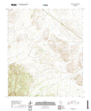 US Topo 7.5-minute map for Antelope Flat TX