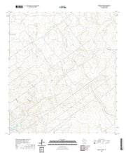 US Topo 7.5-minute map for Arroyo Burro TX