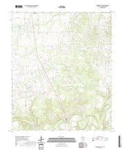 US Topo 7.5-minute map for Aspermont Lake TX