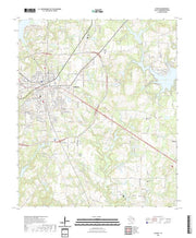 US Topo 7.5-minute map for Athens TX