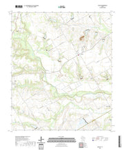 US Topo 7.5-minute map for Avalon TX