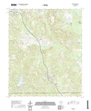 US Topo 7.5-minute map for Avinger TX