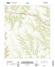 US Topo 7.5-minute map for Bachelor Hill TX