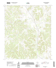 US Topo 7.5-minute map for Baggett Ranch TX