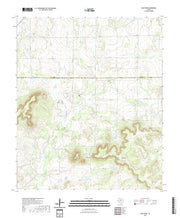 US Topo 7.5-minute map for Bald Knob TX