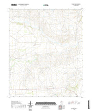 US Topo 7.5-minute map for Ballard Camp TX