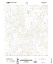 US Topo 7.5-minute map for Ballinger Ranch TX