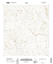 US Topo 7.5-minute map for Baluarte Ranch TX