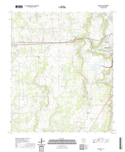 US Topo 7.5-minute map for Bangs East TX