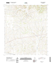 US Topo 7.5-minute map for Barnhart NE TX