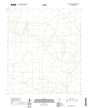 US Topo 7.5-minute map for Barrilla Draw North TX