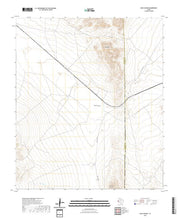 US Topo 7.5-minute map for Bass Canyon TX