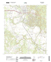 US Topo 7.5-minute map for Bastrop TX