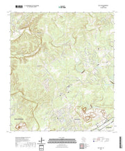 US Topo 7.5-minute map for Bat Cave TX