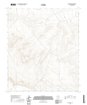 US Topo 7.5-minute map for Baylor Draw TX