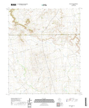 US Topo 7.5-minute map for Beal Hollow TX