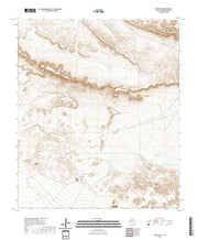 US Topo 7.5-minute map for Bean Hills TX