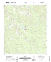 US Topo 7.5-minute map for Bear Creek TX