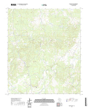 US Topo 7.5-minute map for Bear Hollow TX