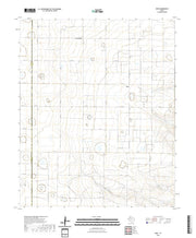 US Topo 7.5-minute map for Beck TX