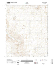 US Topo 7.5-minute map for Beck Ranch TX