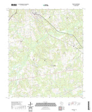 US Topo 7.5-minute map for Beckville TX