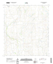 US Topo 7.5-minute map for Beef Hollow Creek TX